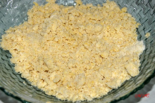 Vánoční drobenkový koláč s jablky (fotorecept) - obrázok 1