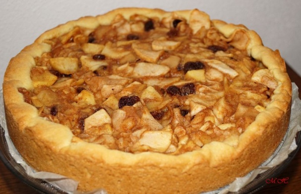 Šťavnatý jablkový koláč z křehkého těsta (fotorecept) - obrázok 4