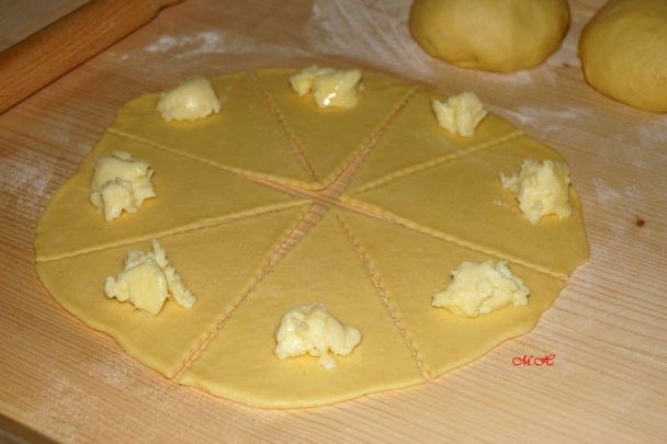 Jemné rohlíčky plněné vanilkovým pudinkem (fotorecept) - obrázok 7