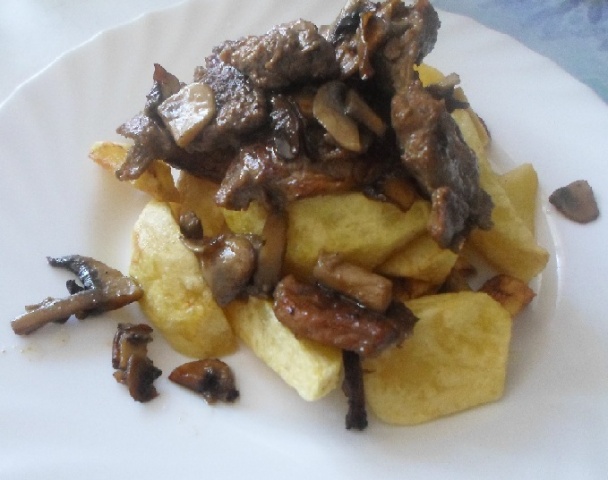 Diviačie stehno so šampiňónmi (fotorecept) - obrázok 7