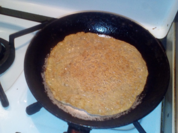 Vyprážaná plnená zemiaková placka (fotorecept) - obrázok 1