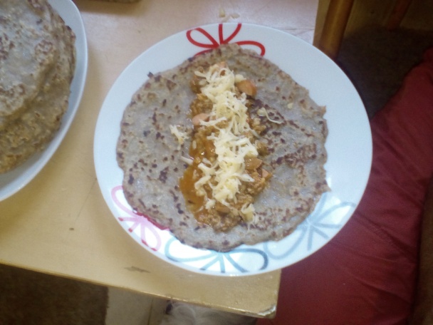 Vyprážaná plnená zemiaková placka (fotorecept) - obrázok 3