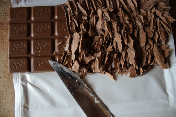 Čoko koláč s tvarohovou plnkou (fotorecept) - obrázok 5