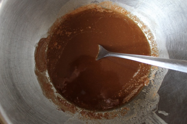 Čoko koláč s tvarohovou plnkou (fotorecept) - obrázok 8