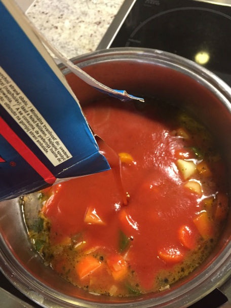 Moja paradajková (zeleninová) polievka (fotorecept) - obrázok 5