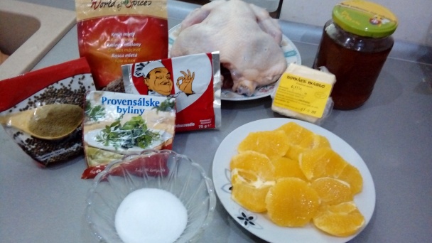 Kurča na pomarančoch a mede (fotorecept) - obrázok 1
