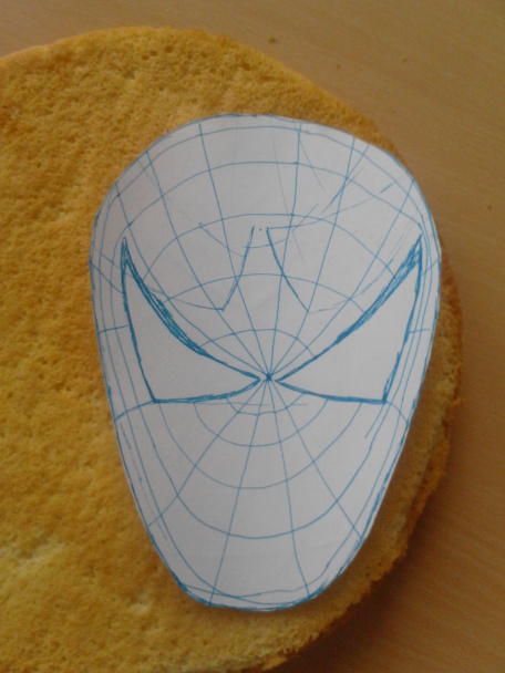 Torta spiderman (fotorecept) - obrázok 10