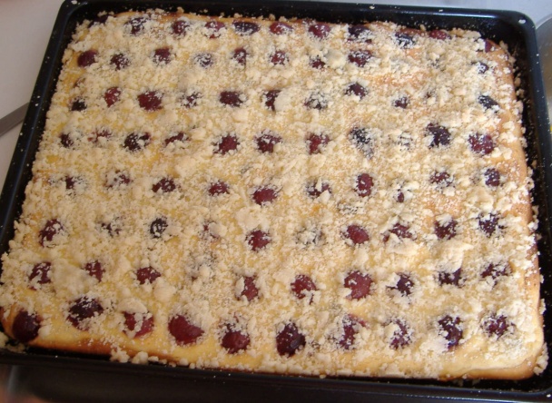 Tvarohovo-čerešňový koláč - obrázok 4