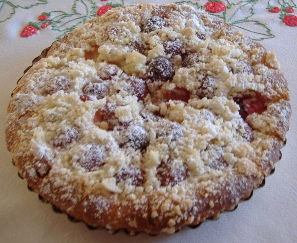 Tvarohovo-čerešňový koláč - obrázok 5