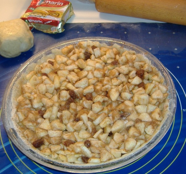 Krehký jablkový koláč - obrázok 4