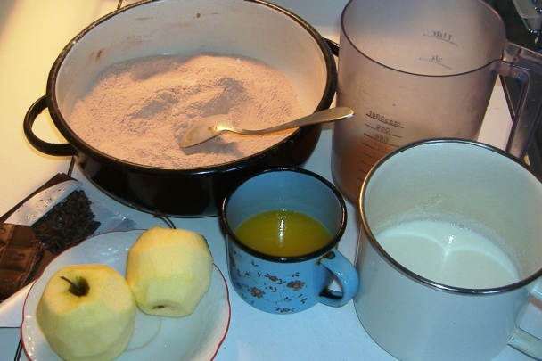 Rýchly koláč (fotorecept) - obrázok 1