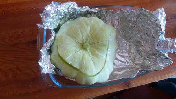 Plnený patizón s pohánkou - obrázok 3