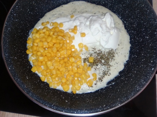 Špagety s nivou a kukuricou (fotorecept) - obrázok 3