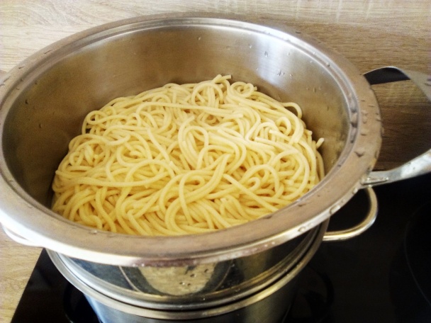 Špagety s nivou a kukuricou (fotorecept) - obrázok 5