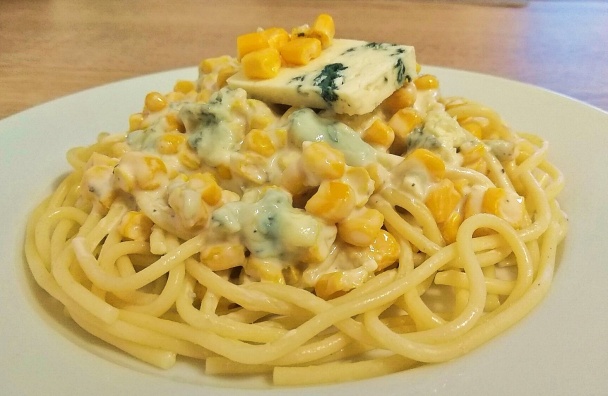 Špagety s nivou a kukuricou (fotorecept) - obrázok 6