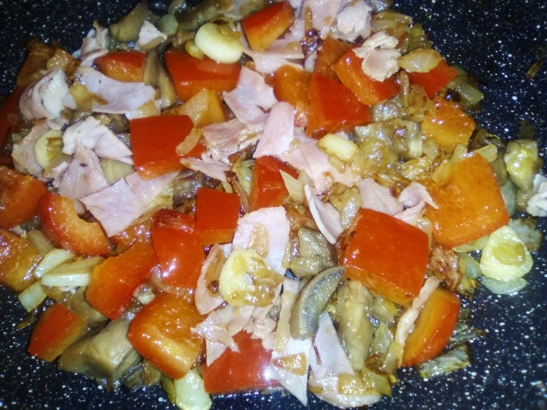 Zapekané plnené šampiňóny portobello (fotorecept) - obrázok 3