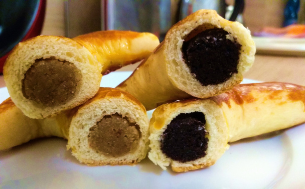 Mramorované makové a orechové rožteky (fotorecept) - obrázok 11