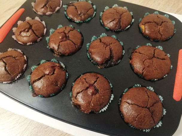 Makové muffiny s ovocím (fotorecept) - obrázok 10