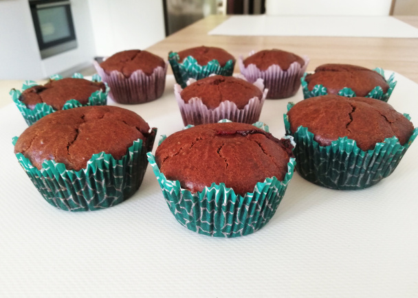 Makové muffiny s ovocím (fotorecept) - obrázok 12