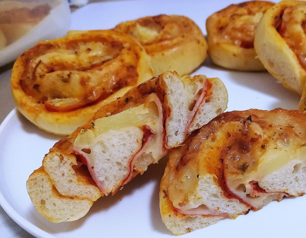 Hawai pizza slimáky - obrázok 6