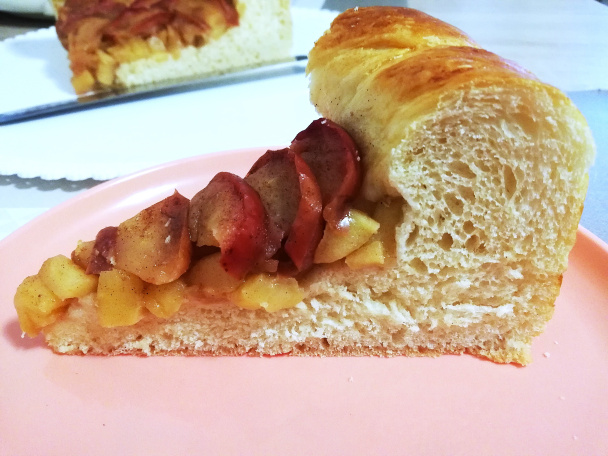 Kysnutý koláč s karamelizovanou jablkovou náplňou (fotorecept) - obrázok 7