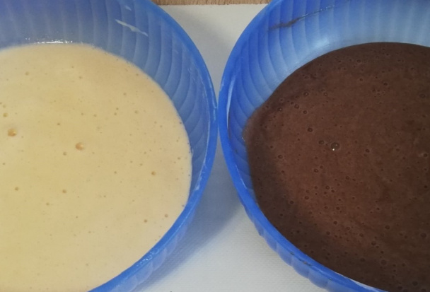 Vláčna olejová mramorovaná bábovka (fotorecept) - obrázok 4