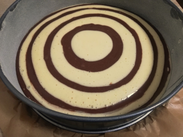 Zebra koláč (fotorecept) - obrázok 4