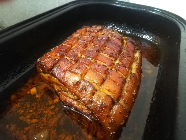 Bravčový bôčik na oregane pečený v kuse  - obrázok 6