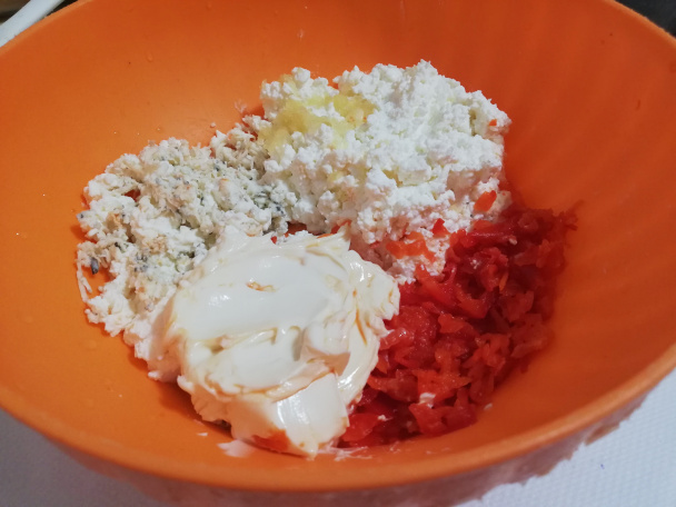 Nátierka so syrom s modrou plesňou (fotorecept) - obrázok 1