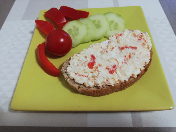 Nátierka so syrom s modrou plesňou (fotorecept) - obrázok 3
