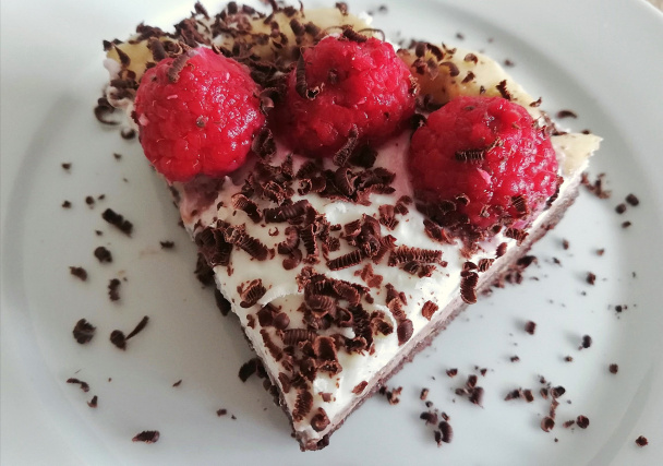 Fit banánovo-malinová minitortička - obrázok 6