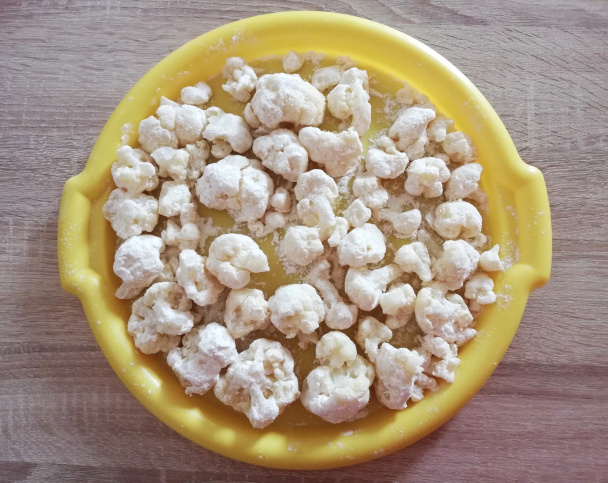 Karfiol v trojobale z rúry (fotorecept) - obrázok 2