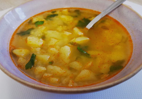 Jednoduchá zemiaková polievka (fotorecept) - obrázok 6