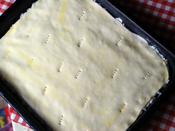 Grécky slaný koláč (fotorecept) - obrázok 5