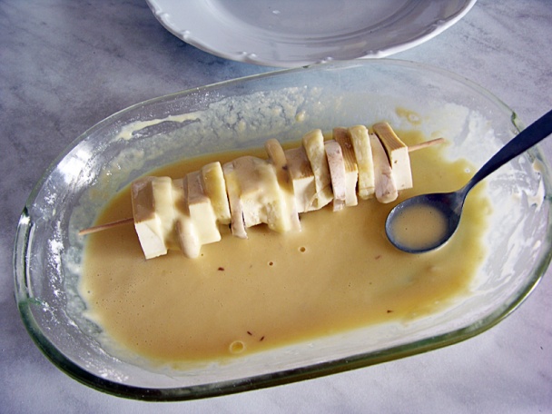 Tofu ražniči s banánom a šampiňónmi (fotorecept) - obrázok 4