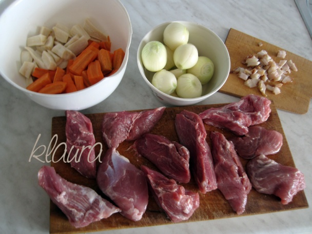 Bravčové na zelenine  (fotorecept) - obrázok 1