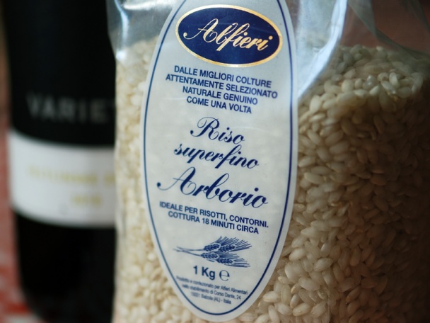Risotto con funghi, teda s hubami  (fotorecept) - obrázok 1