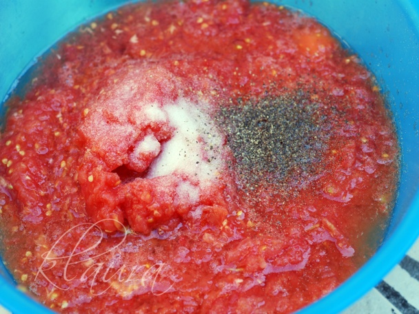 Drvené paradajky - polotovar na zimu (fotorecept) - obrázok 5