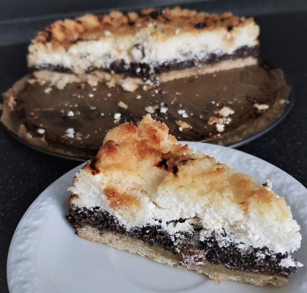 Makovo-tvarohový koláč s posýpkou (fotorecept) - obrázok 7