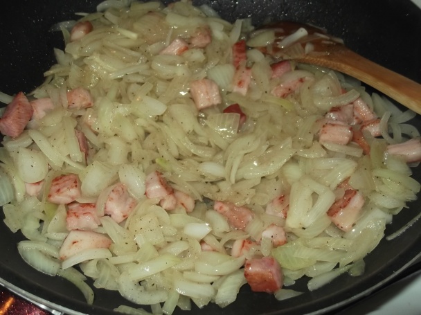 Cibuľový koláč so slaninou (fotorecept) - obrázok 4