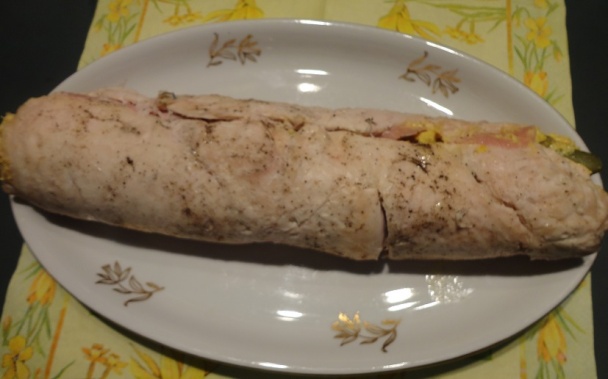 Kuracia roláda plnená hubovou plnkou a kapiou (fotorecept) - obrázok 11