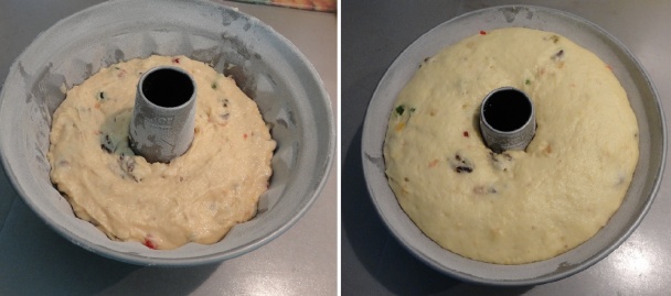 Tvarohová kysnutá bábovka s kandizovaným ovocím a citrónovou polevou (fotorecept) - obrázok 8