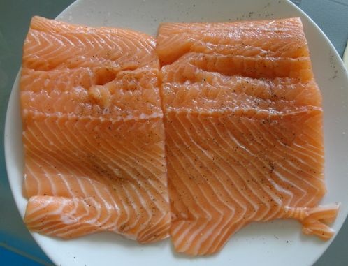 Losos so špenátom zapekaný v lístkovom ceste (fotorecept) - obrázok 4