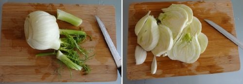 Kurací steak so špargľou, feniklom a pomarančovou omáčkou (fotorecept) - obrázok 2