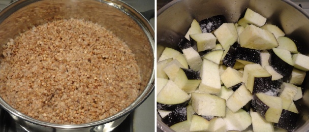 Pohánka s baklažánmi na bakuský spôsob (fotorecept) - obrázok 1