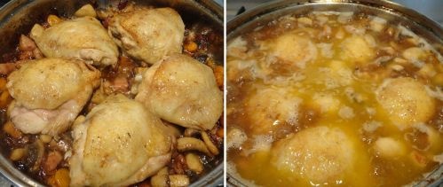 Kuracie stehná na bielom víne na spôsob Coq au Riesling (fotorecept) - obrázok 5