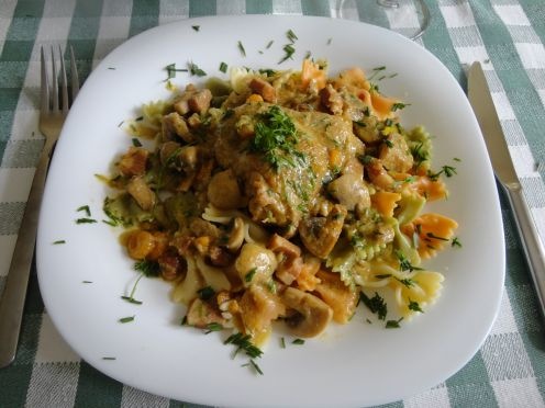 Kuracie stehná na bielom víne na spôsob Coq au Riesling (fotorecept) - obrázok 8