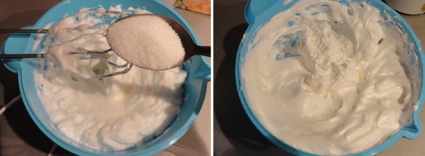 Jemný rebarborovo-jahodový koláč s tvarohom a so snehovou čiapočkou (fotorecept) - obrázok 7