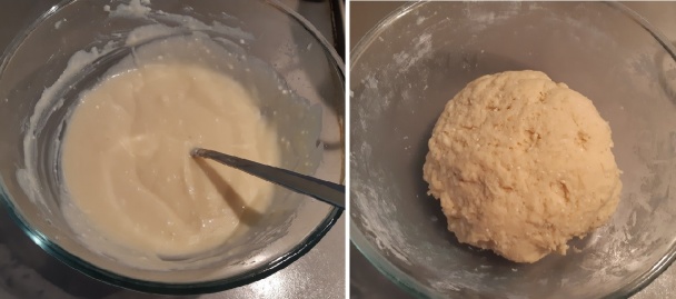 Jablkové šatôčky z tvarohového cesta (fotorecept) - obrázok 2