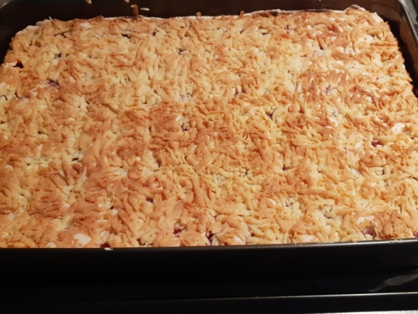 Koláč s malinami a bielkovou plnkou (fotorecept) - obrázok 7